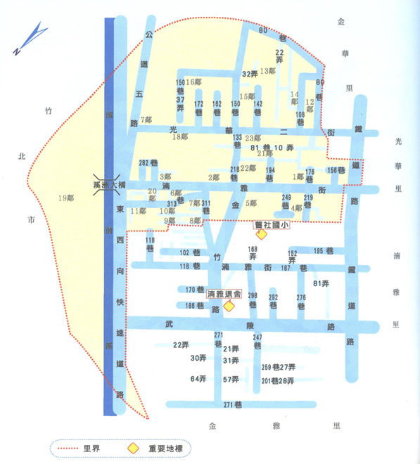 舊社里地圖